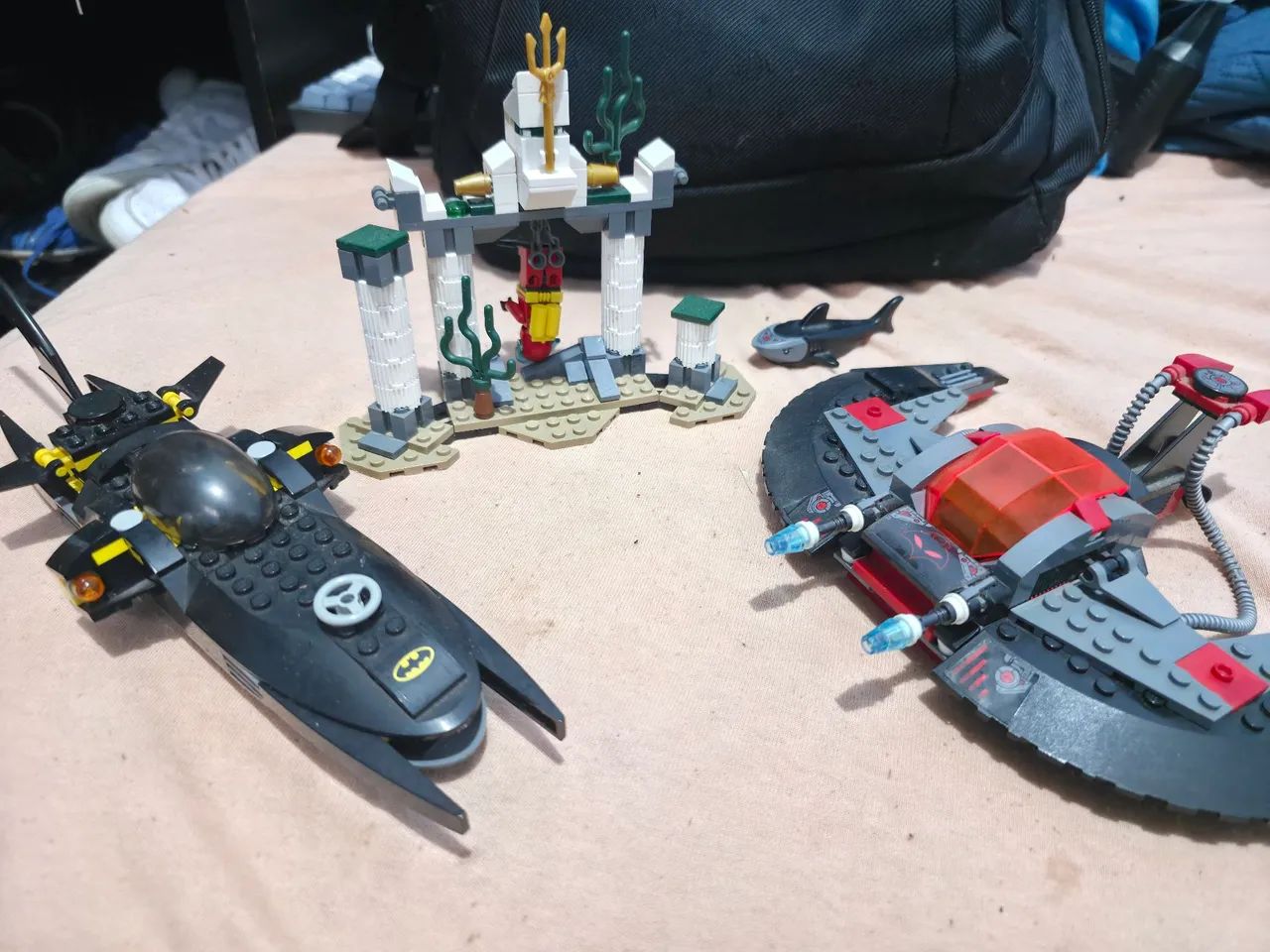 Lego dc ataque do manta negra