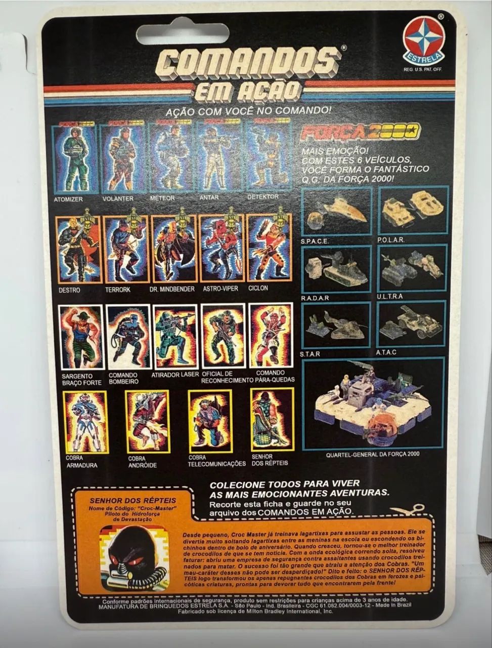 Comandos em Ação Estrela Croc-Master Senhor dos Répteis -m - Foto 2