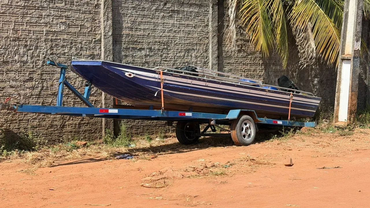 Carretinha para barco 