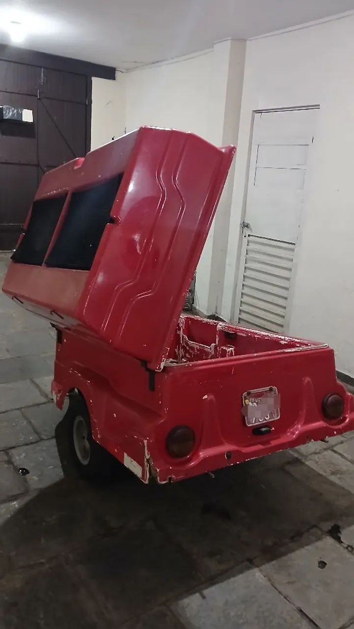 Carretinha moto prático 