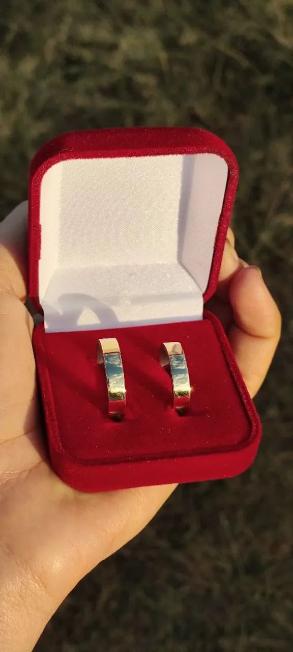 Aliança de moeda antiga  - Foto 2