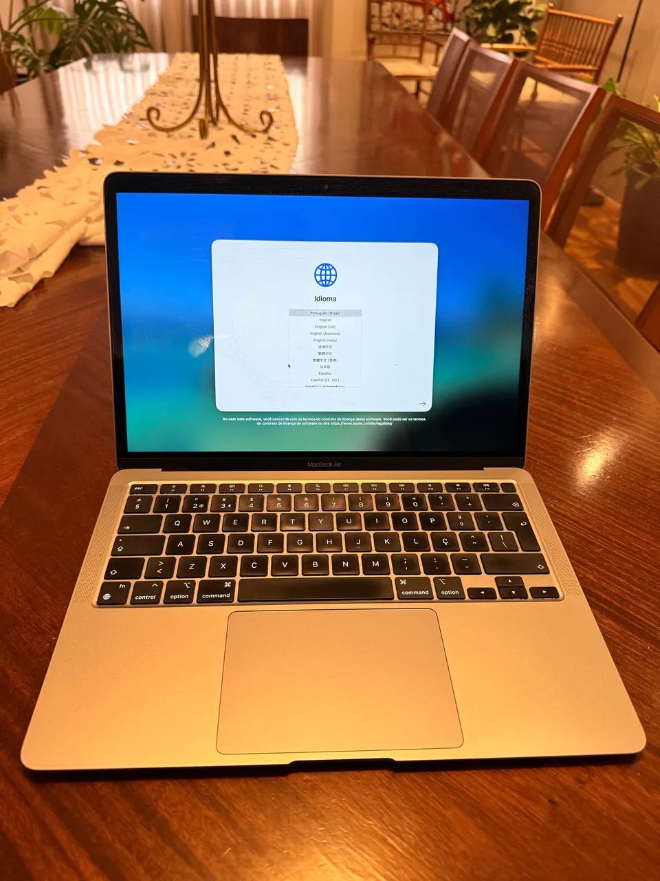 MacBook Air M1 2020 8GB/256GB - Cinza Espacial | Estado de Novo