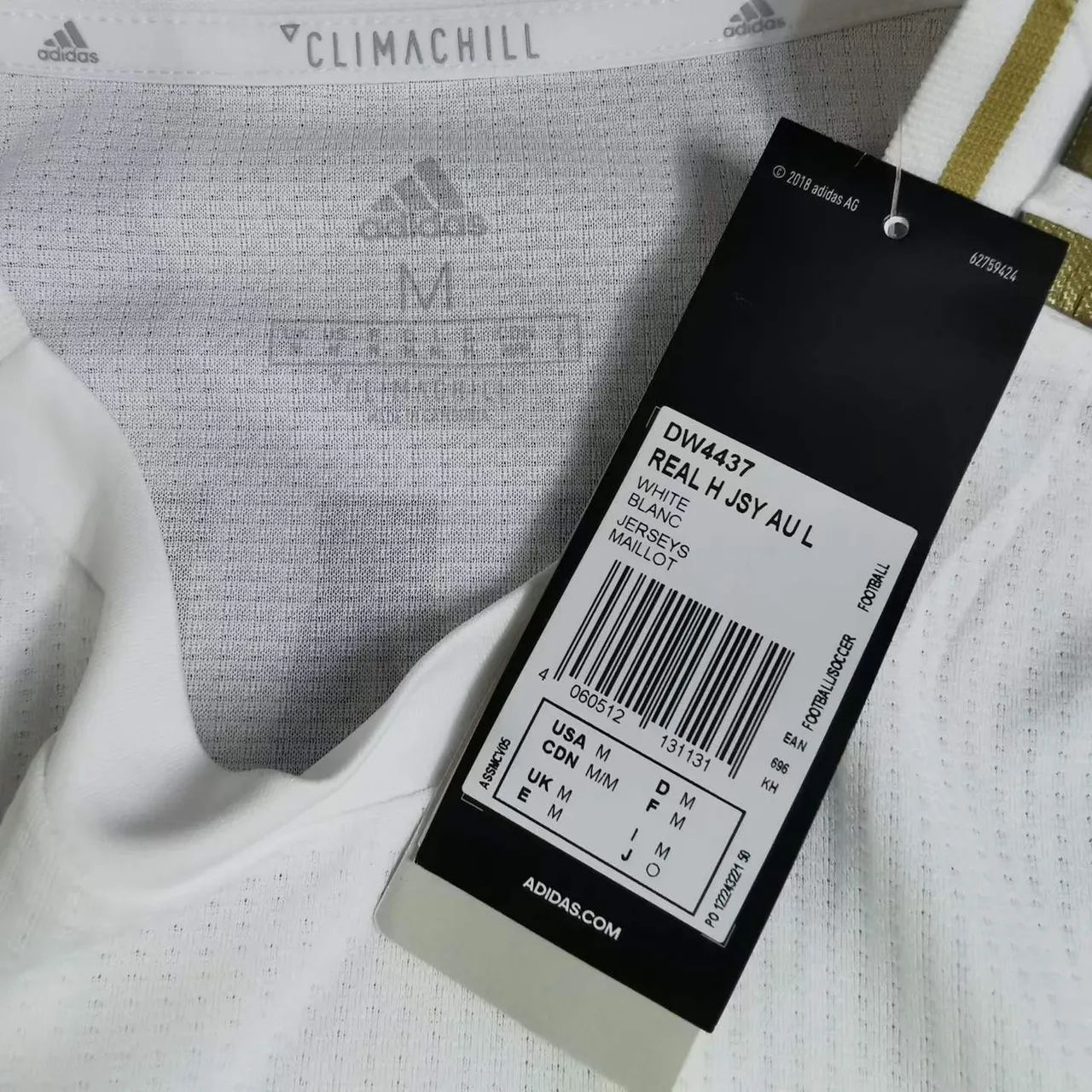 Camisa Real Madrid 2019/2020 Edição Jogador DW4437 Cristiano Ronaldo Original da Época