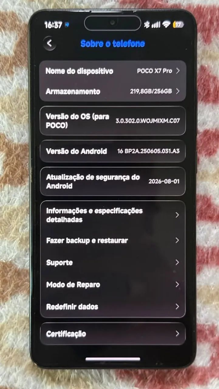 POCO X7 PRO 12GB RAM 256GB ROM - Foto 3