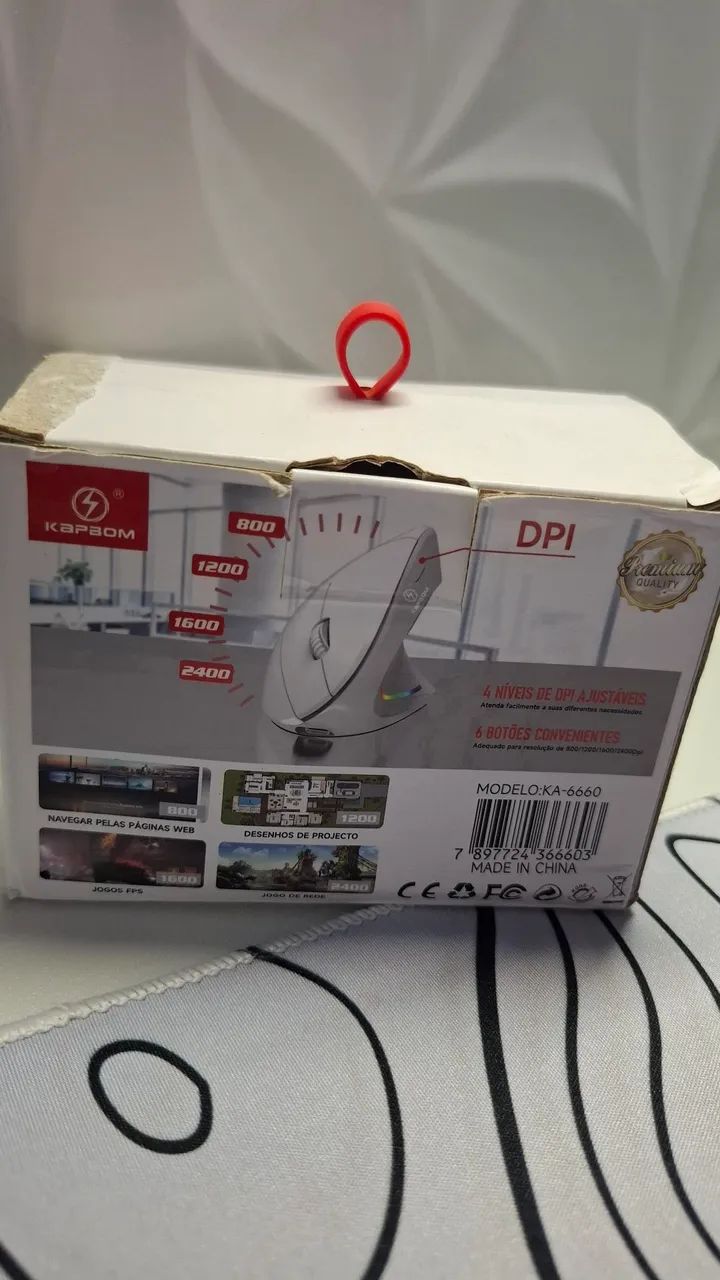 VENDE-SE MOUSE ERGONÔMICO SEM FIO - Foto 2