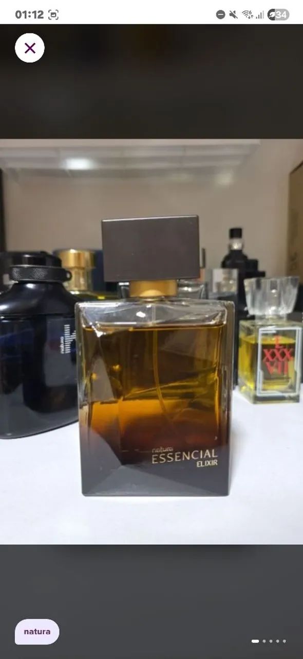 PERFUME ESSENCIAL ELIXIR NATURA