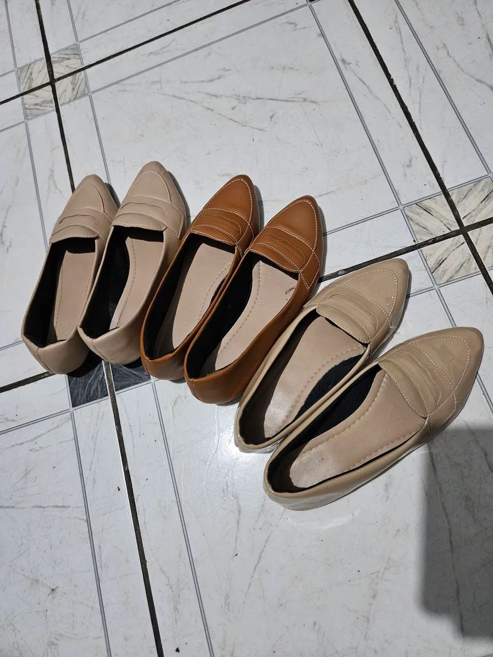 Kit com três Sapatilhas Femininas  - Foto 5