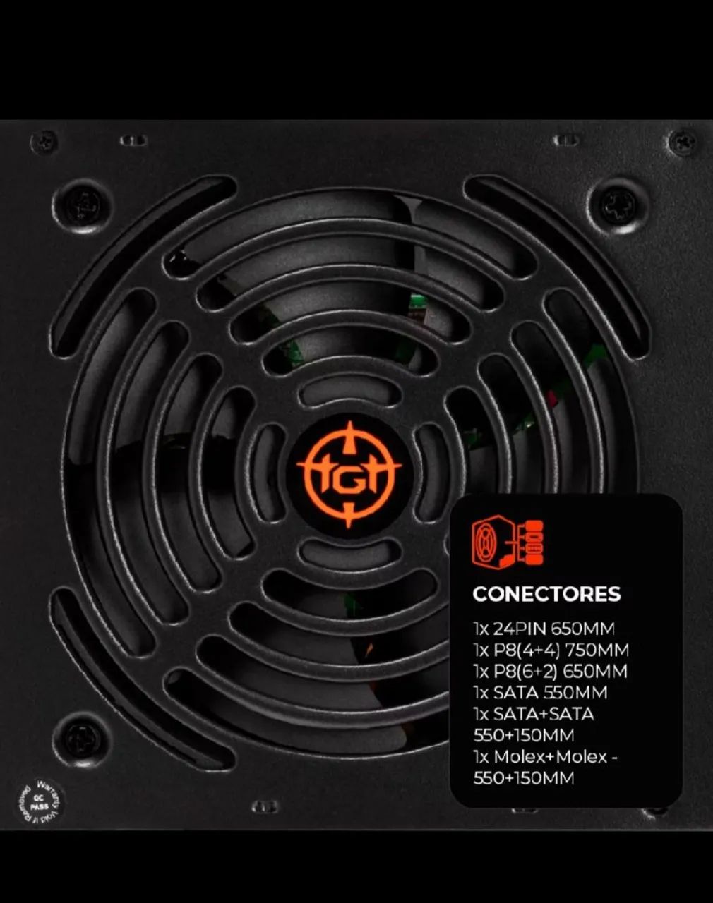 Fonte ATX TGT Enfield 500 Watts  - Foto 3
