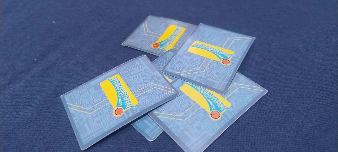 Lote 5  Mini Cards Mega Man - Foto 2