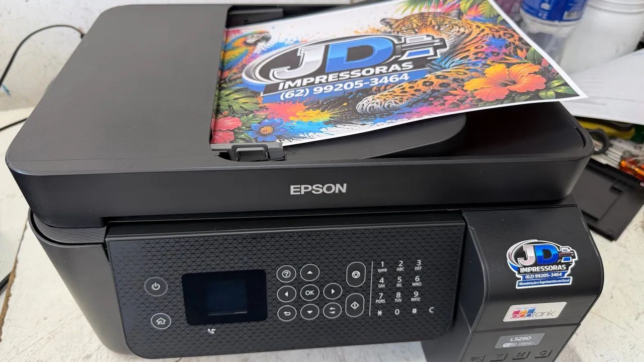 Impressora l5290 com rede wifi e adf 