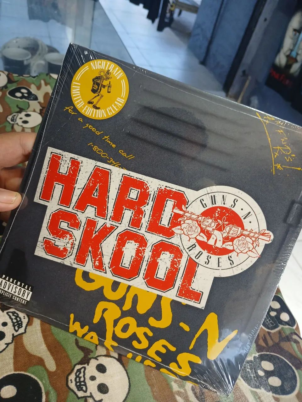 Vinil Gun's N Roses Hard Skool (colecionável)