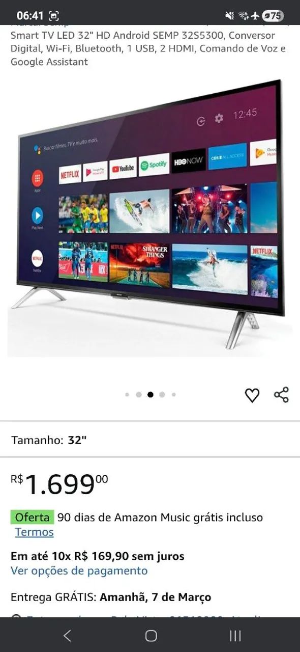 Tv Smart Semp - Foto 3