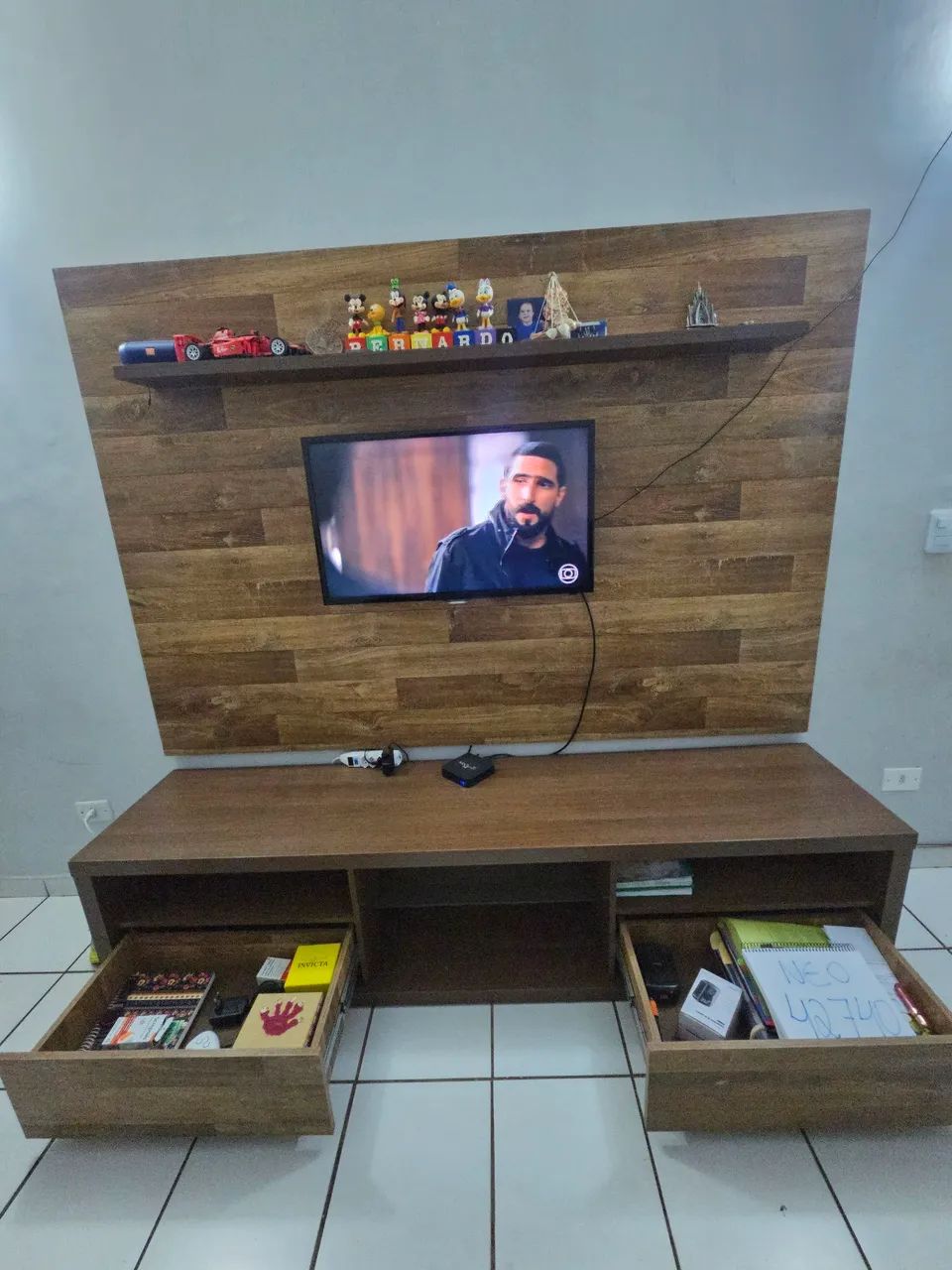 Rack + Painel madeirado  - Foto 2