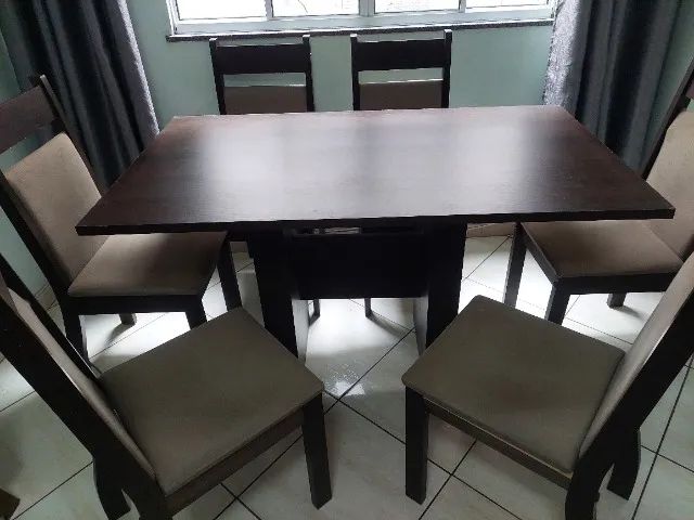 Mesa de jantar com 6 cadeiras - Foto 5