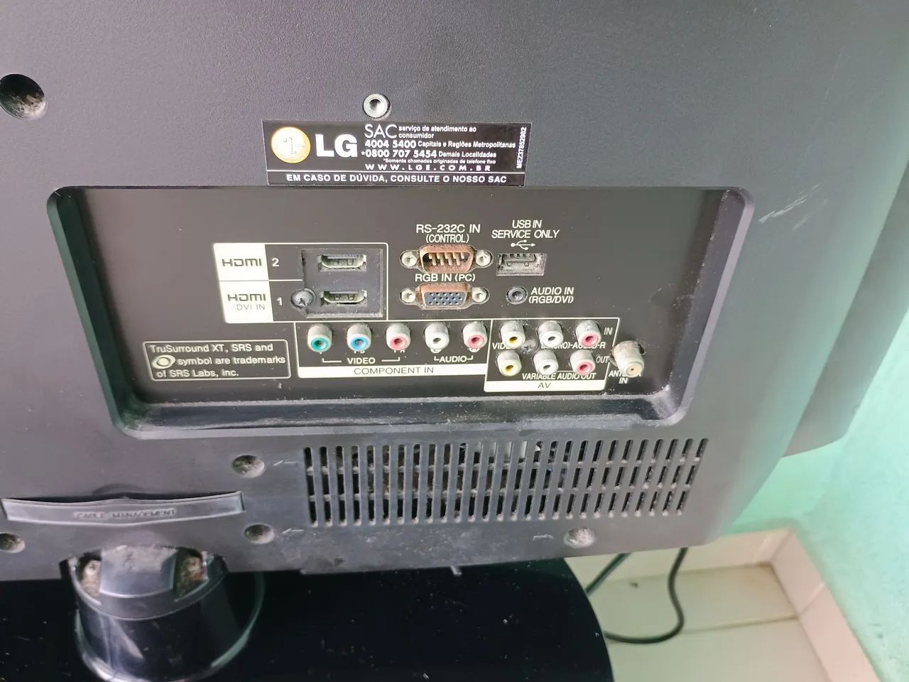 Lindo monitor LG 26 polegadas funcionando perfeitamente com entrada HDMI  - Foto 5