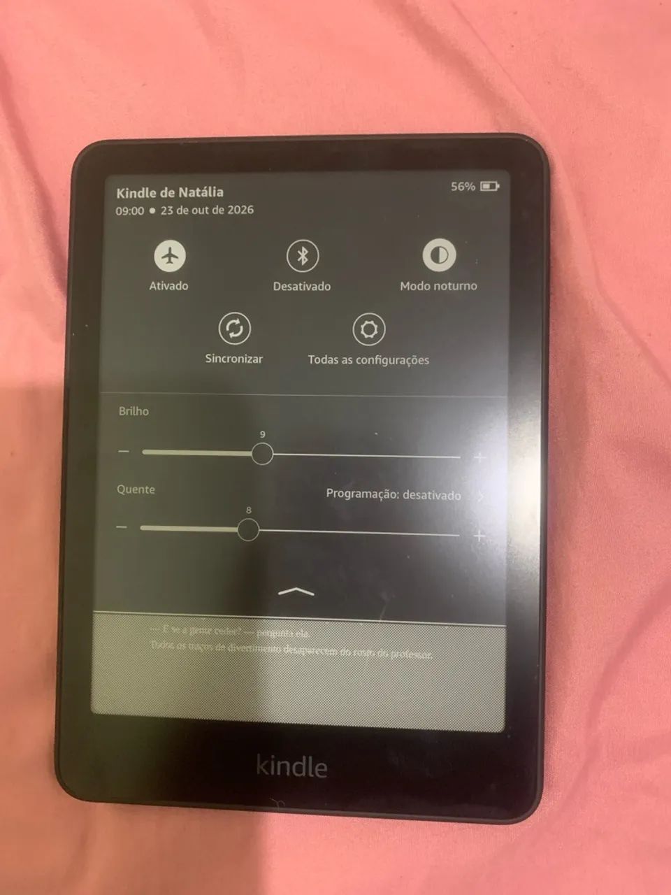 Kindle paperwhite 16GB nova geração  - Foto 2
