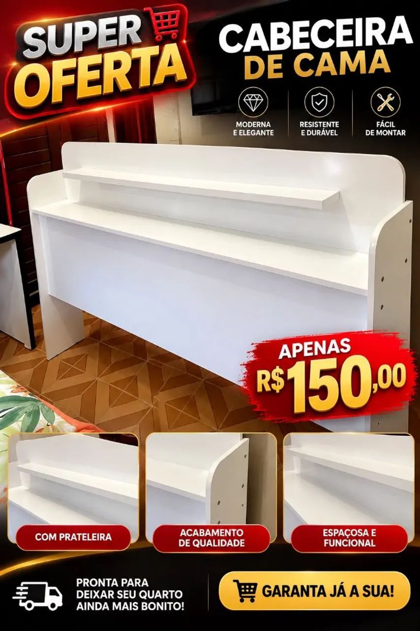 Cabeceira de cama 