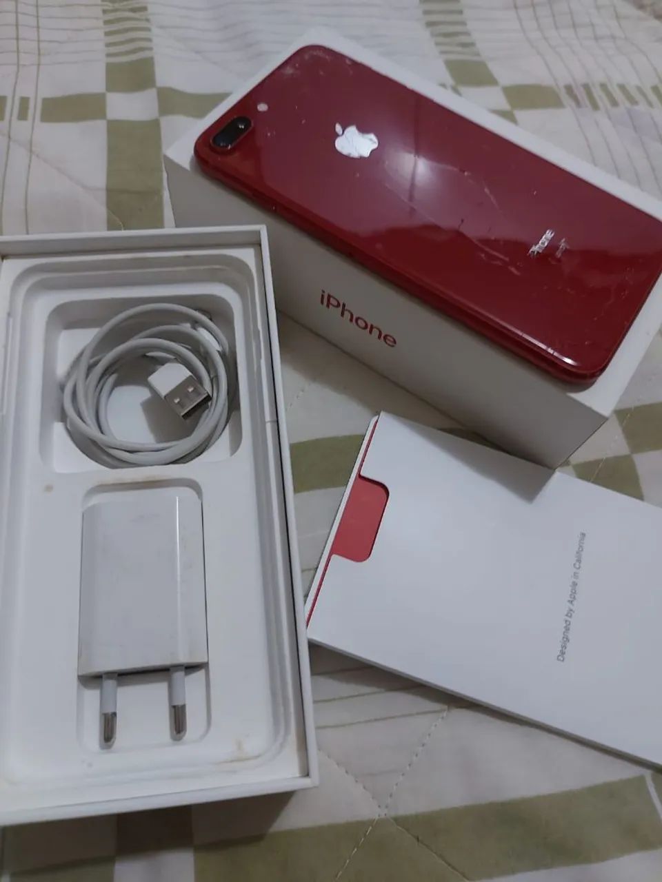 IPhone 8 Plus Product Red 64gb - Foto 3