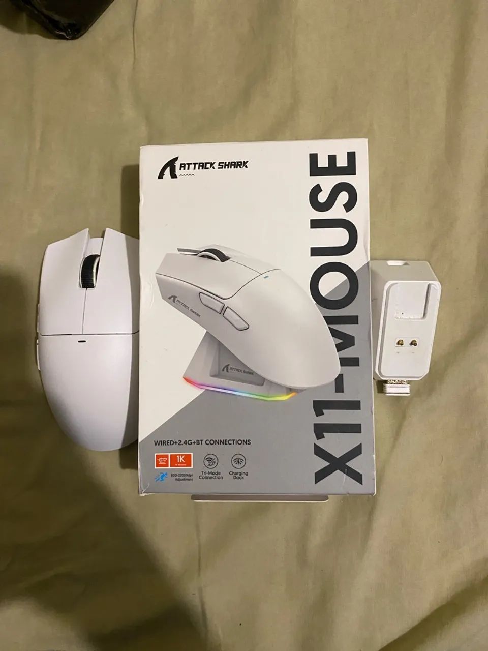 Mouse attack shark x11