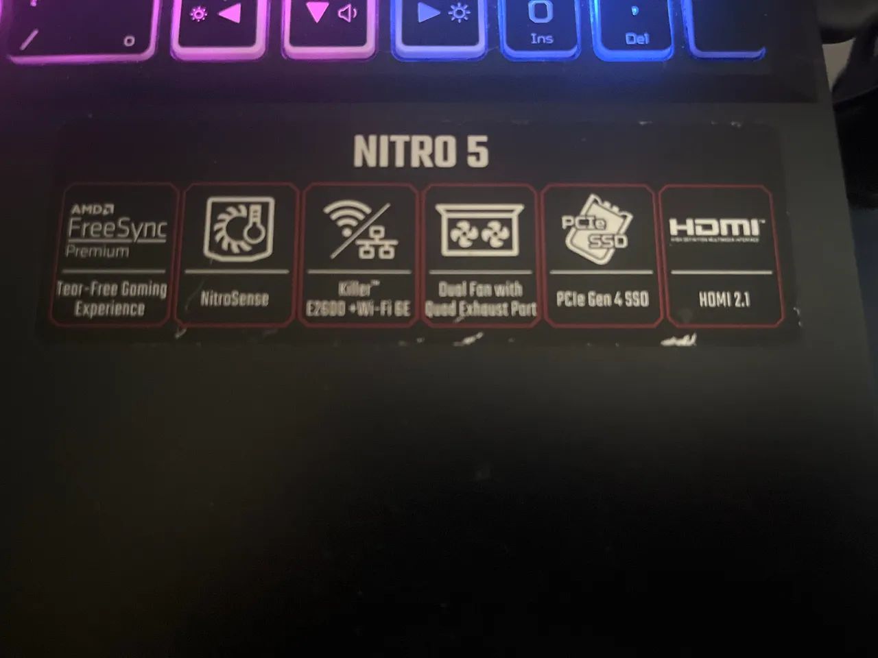 Notebook gamer Acer Nitro 5 - Foto 3