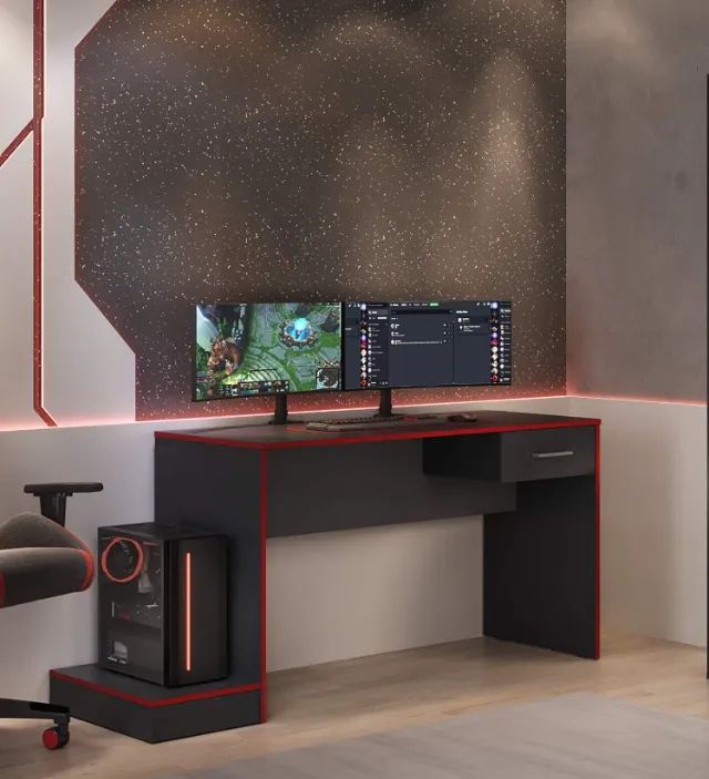 Mesa GAMER Nova para 2 Monitores PROMOÇÃO