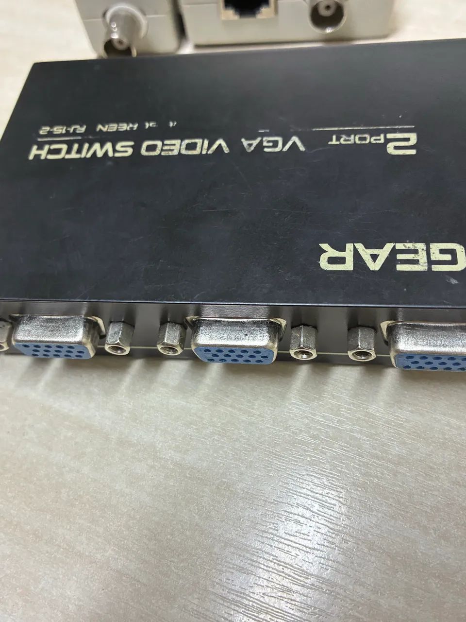 switches lote de rede  e hdmi e teste com alicate fixação - Foto 2