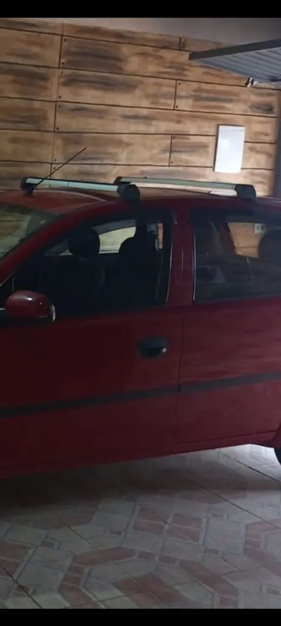 Vende-se bagageiro de alumínio do Corsa 