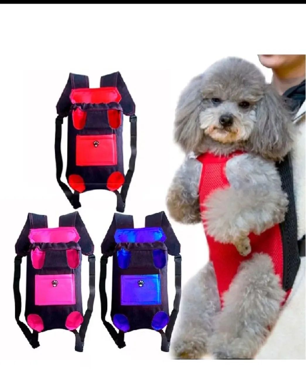 Bolsa canguru para pets 
