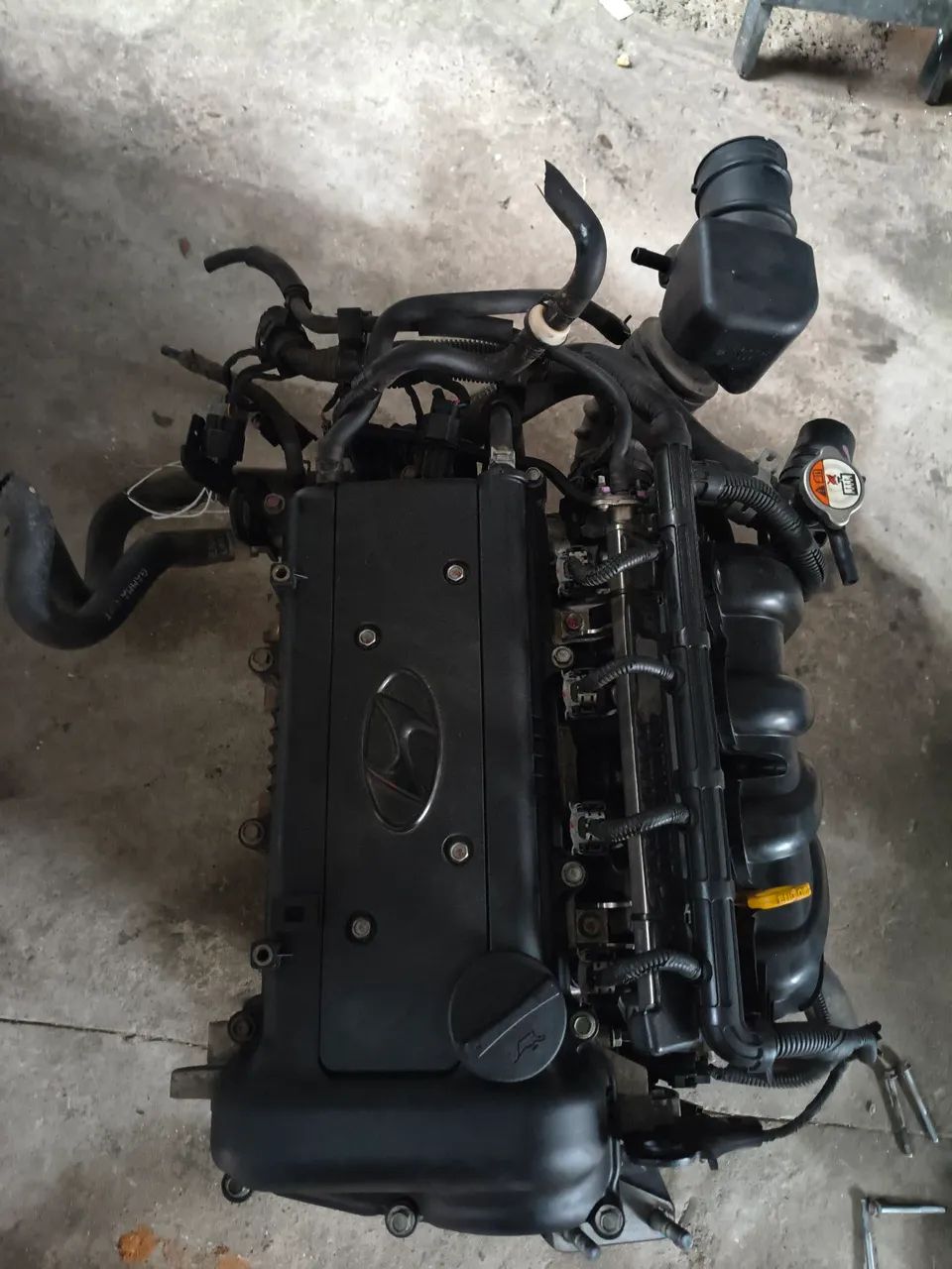 Motor e Câmbio Automático HB20 1.6 4 Cilindros Ano 2018 - Foto 3