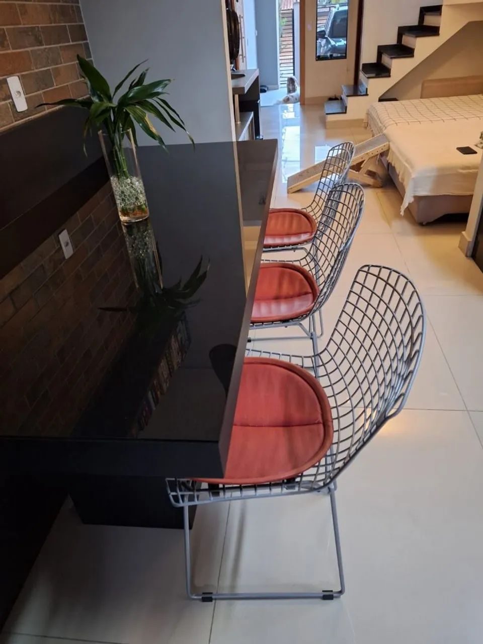 3 Cadeiras Bertoia (Diamond Chair) - Foto 2
