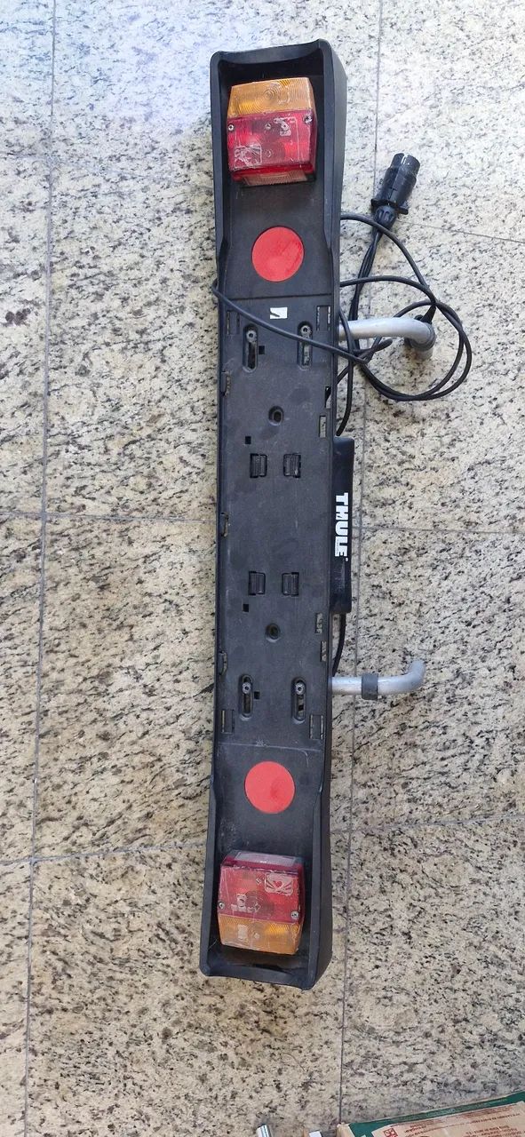 Placa de luzes para suporte de bike Thule