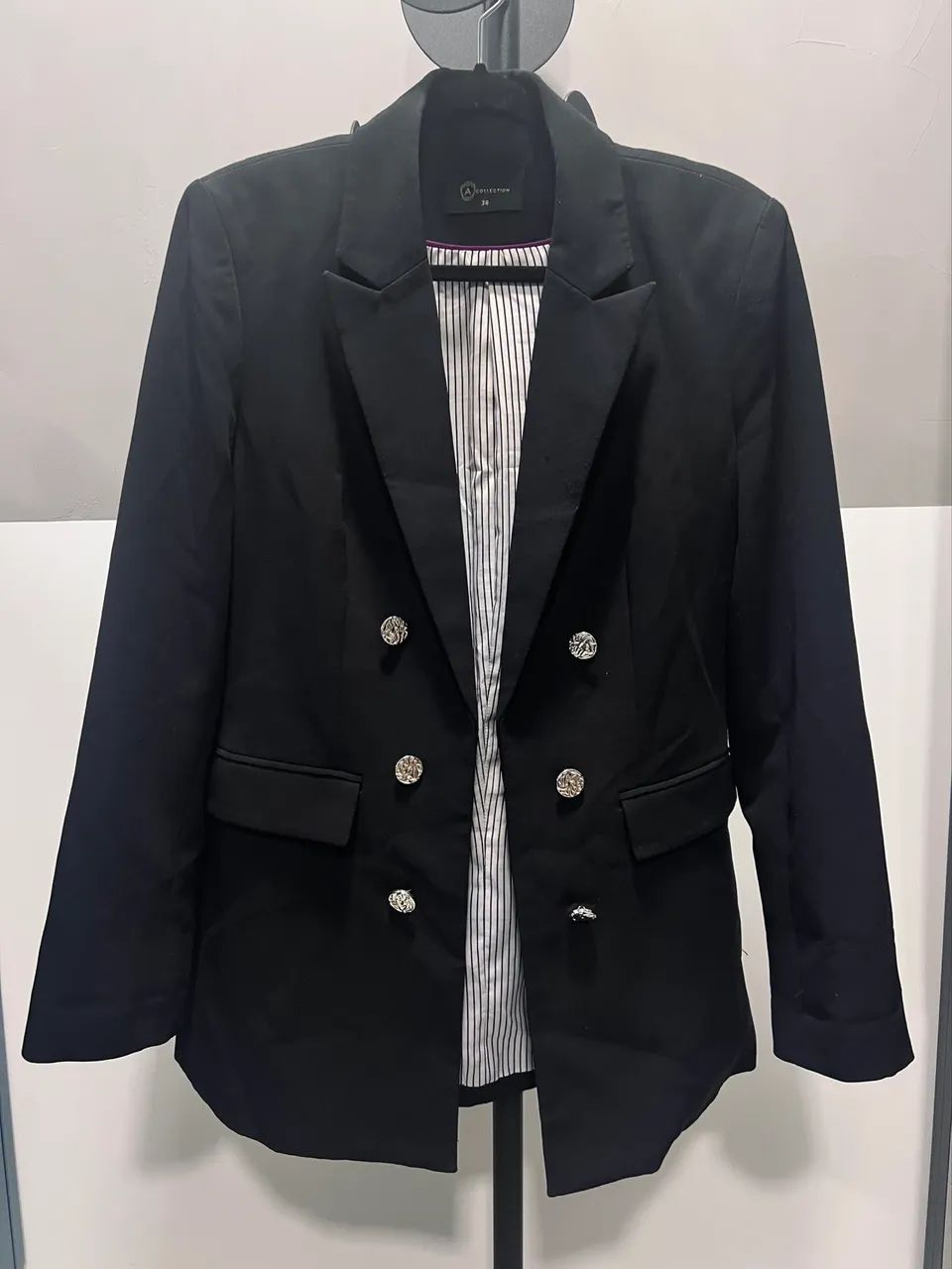 Blazer alfaiataria Balmain cor preto - Foto 2