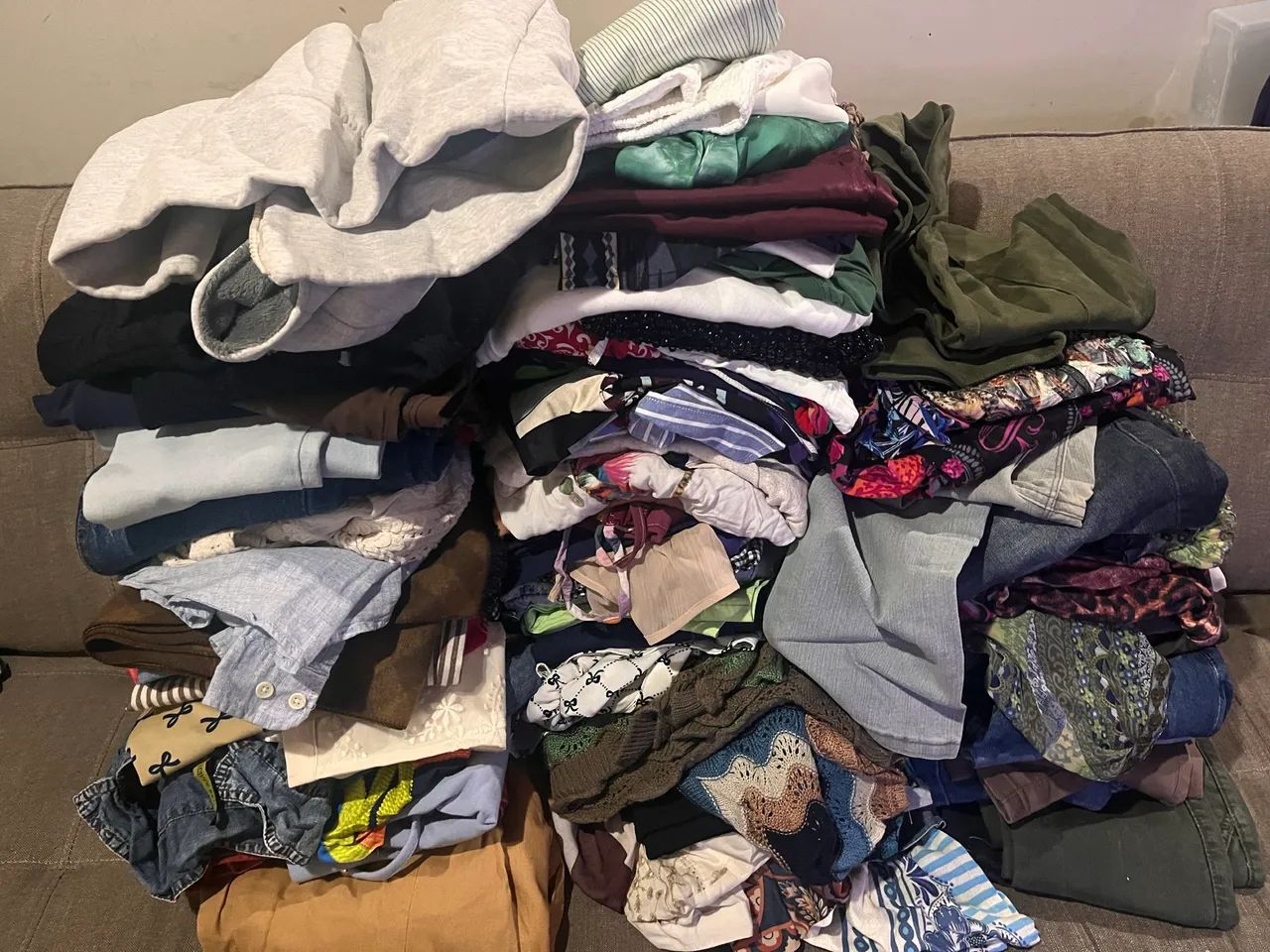 Roupas pra brechó 