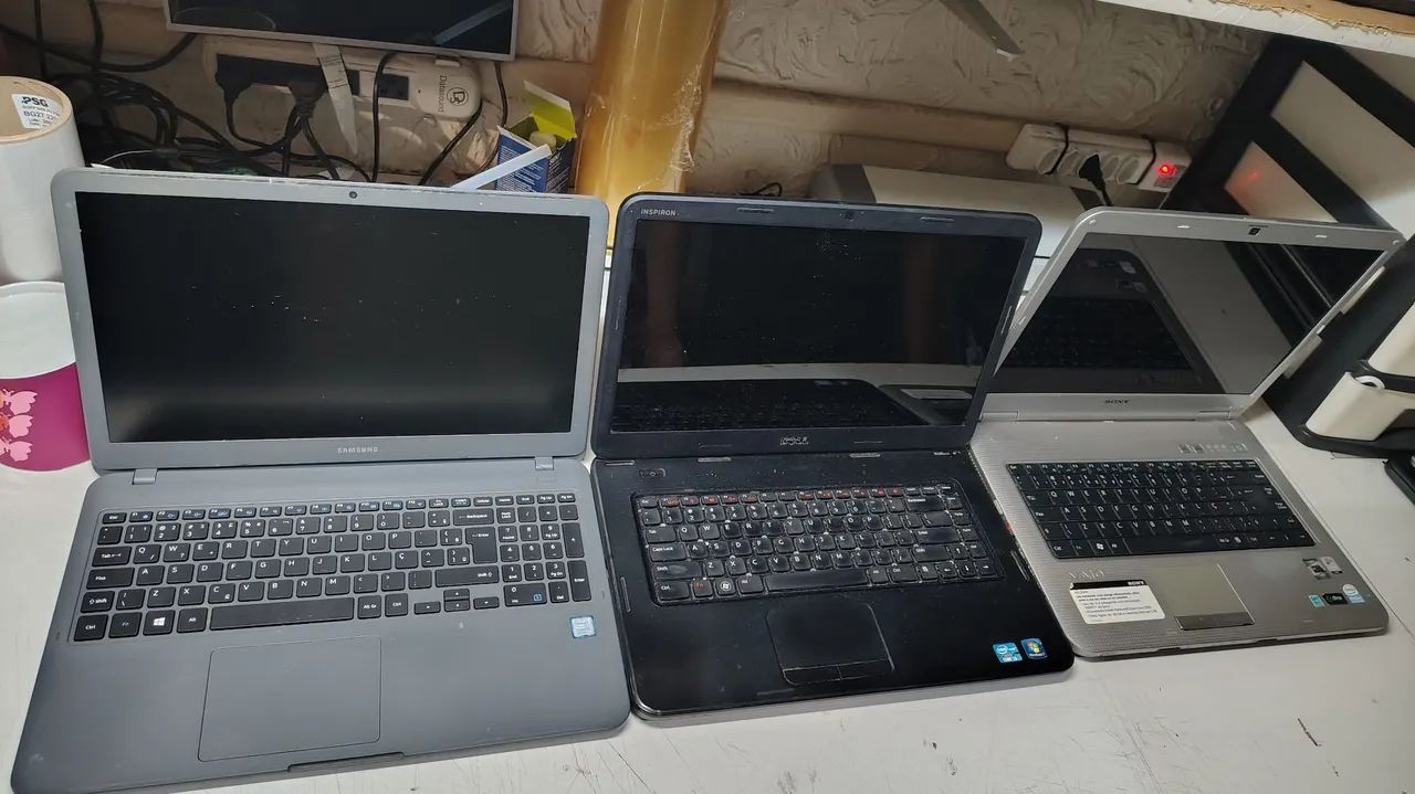 Lote 6 laptops sem teste - Foto 2