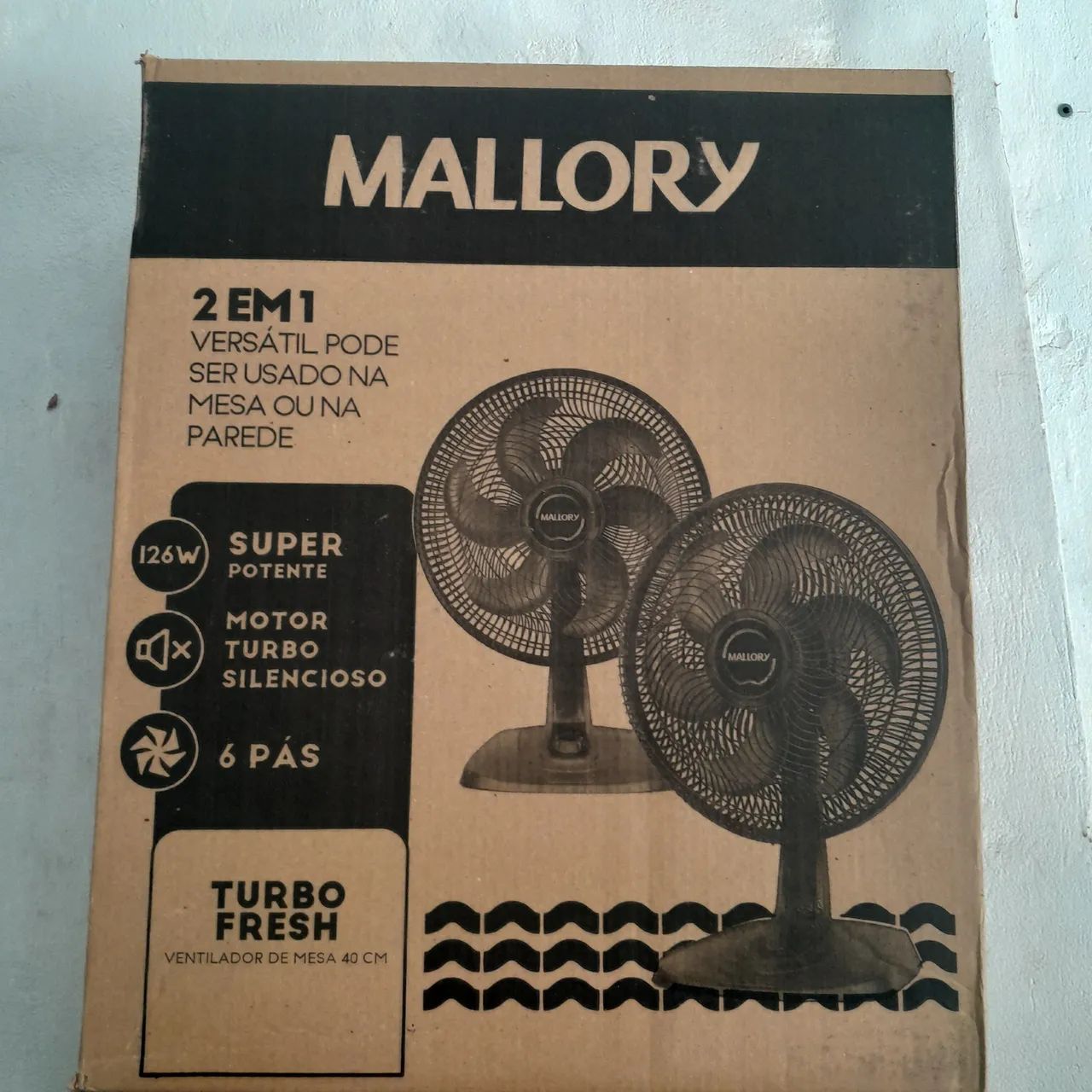 Ventilador de  mesa  Malory - Foto 5