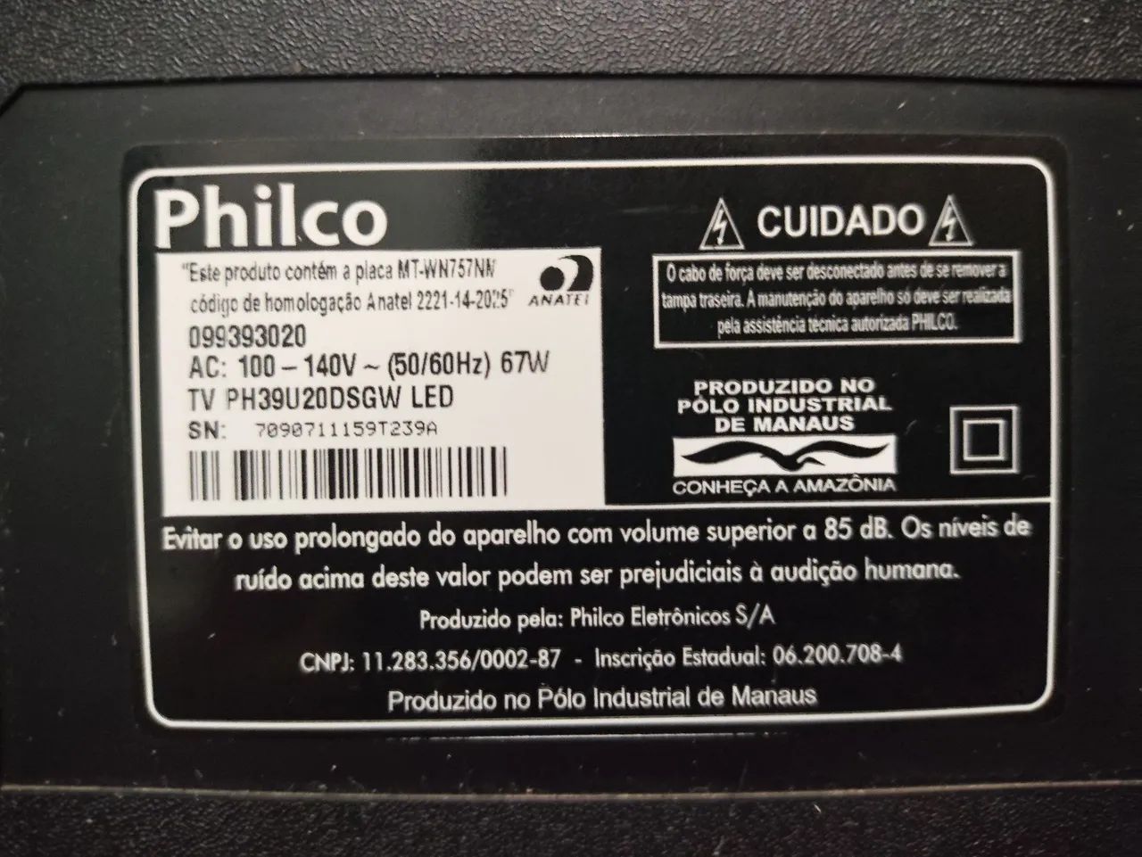 Smart tv Philco 40" - leia - Foto 3