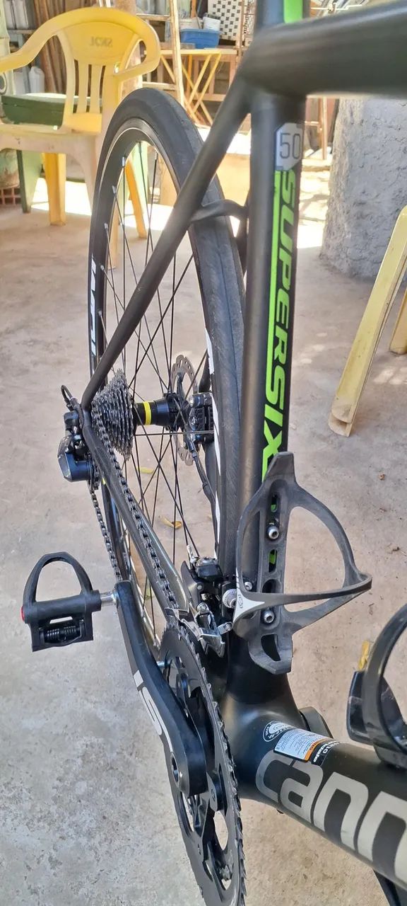 Bicicleta speed cannondale supersix evo disc  - Foto 5