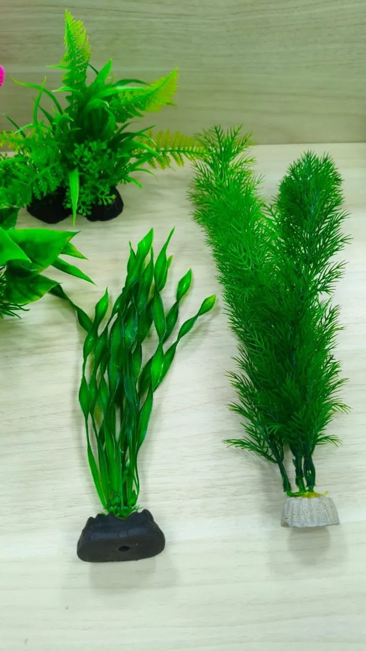 Planta artificil para áquario - Foto 3