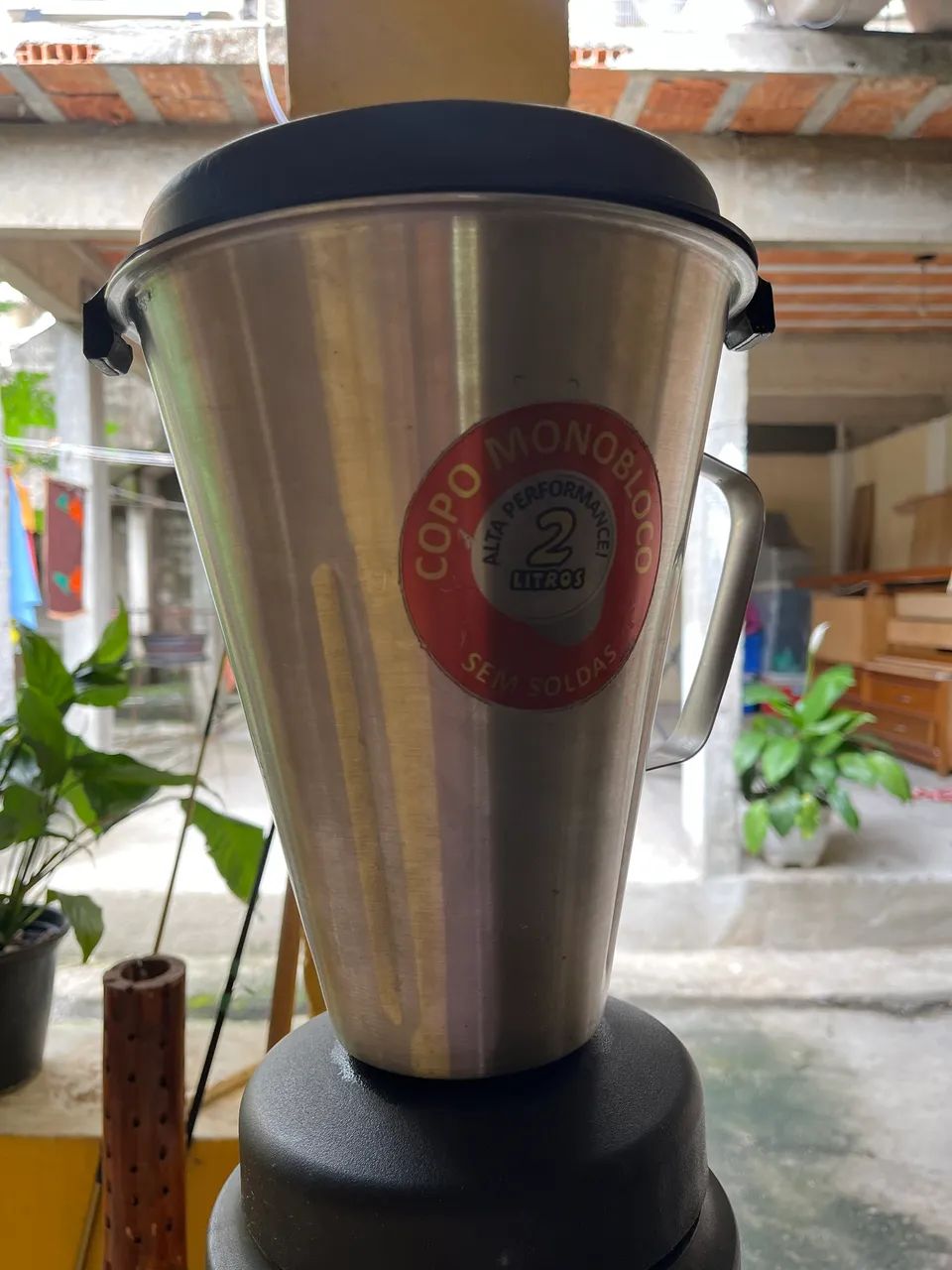 Vendo Liquidificador Comercial Skymsen - 2 litros - Aço inox  - Foto 3