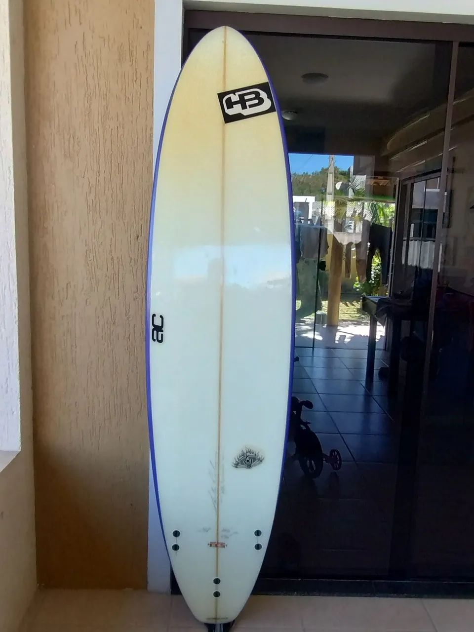 Prancha de surf Midlenght Evolutivon HB 7'2" semi nova - Foto 4