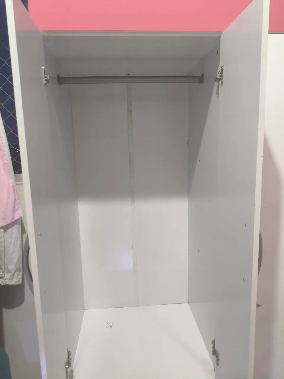 Guarda Roupa Infantil Rosa - Foto 2