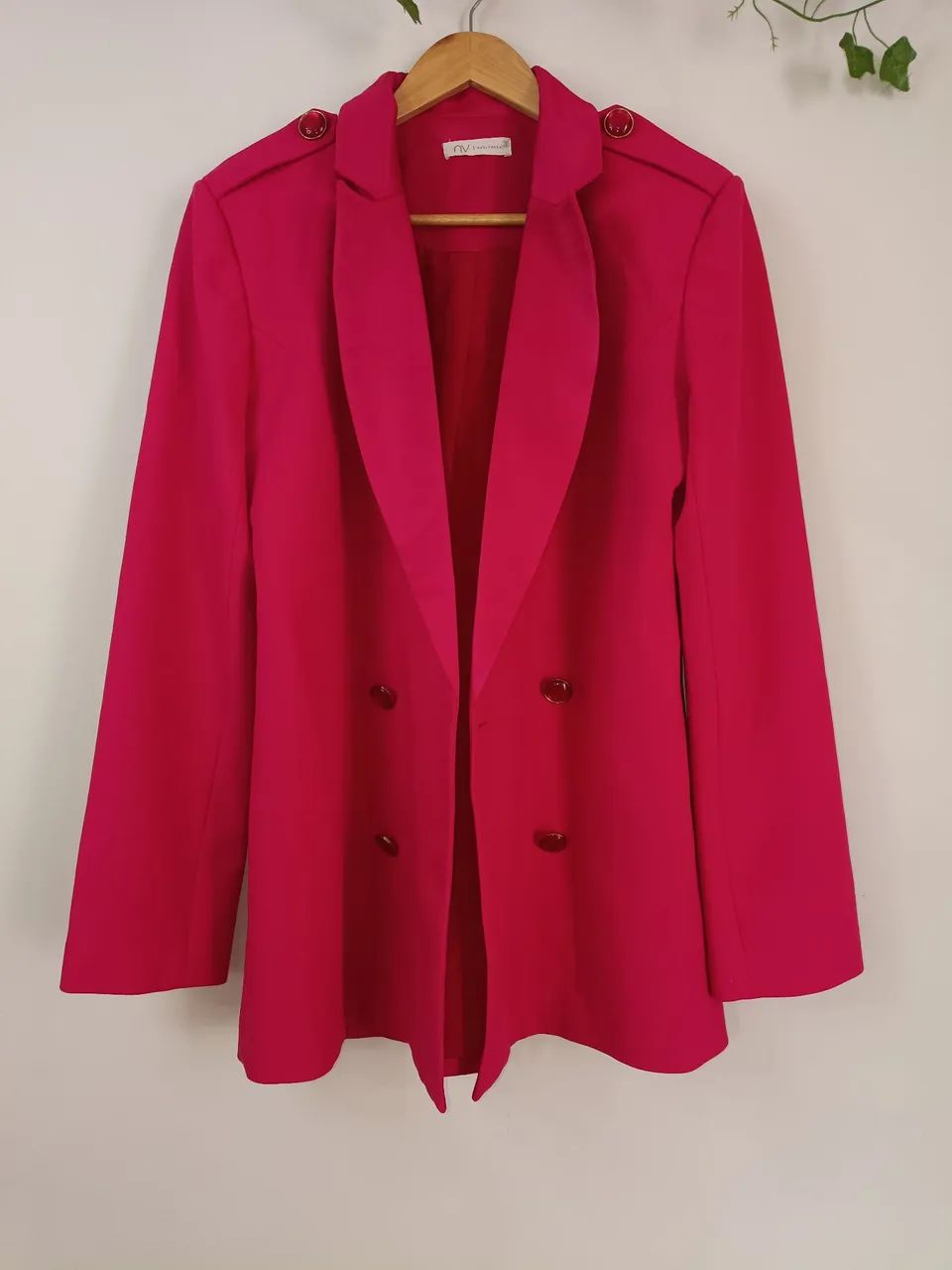 Blazer alfaiataria byNV rosa pink m