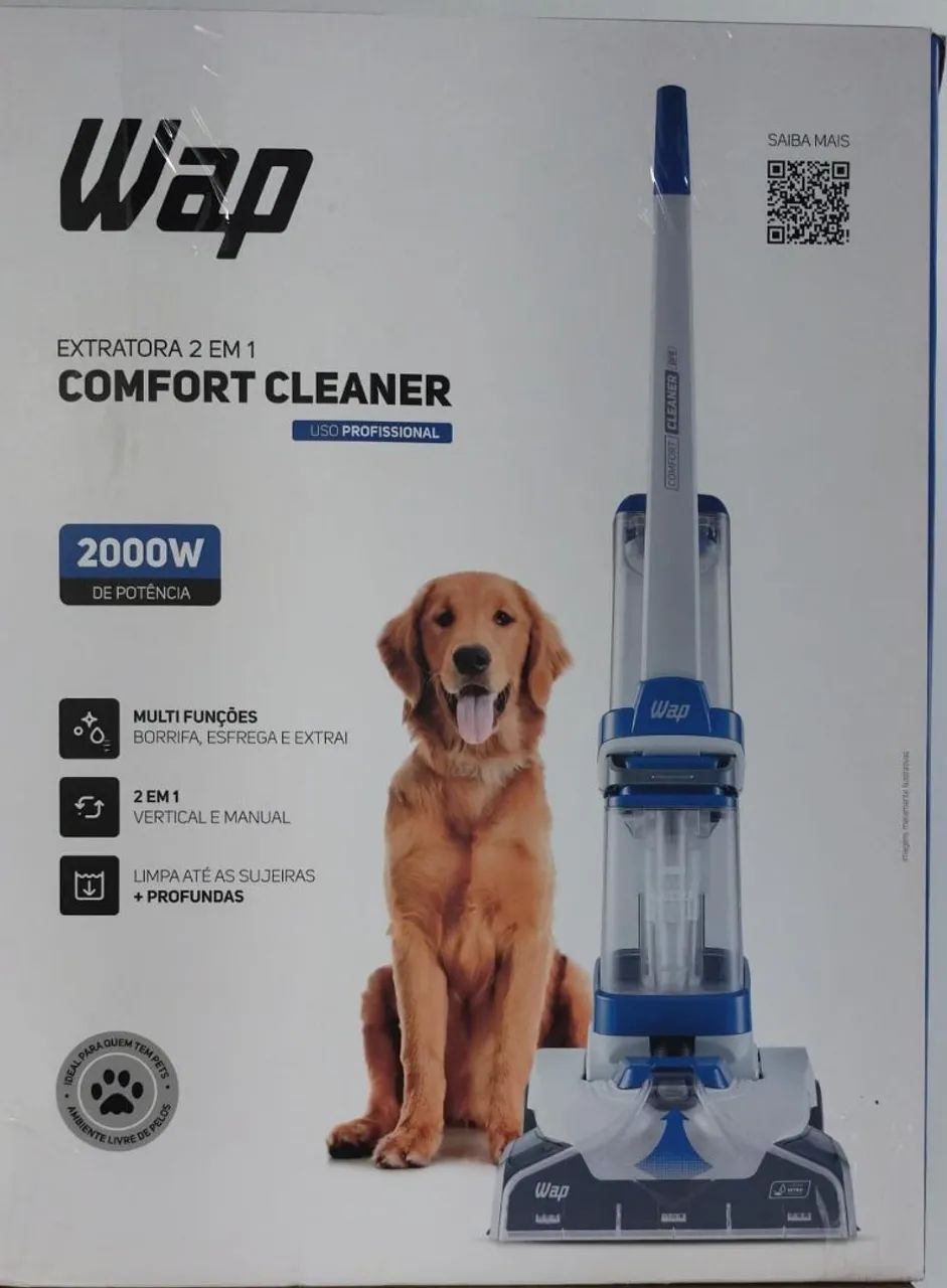 Lavadora e extratora de piso vertical WAP - Foto 2
