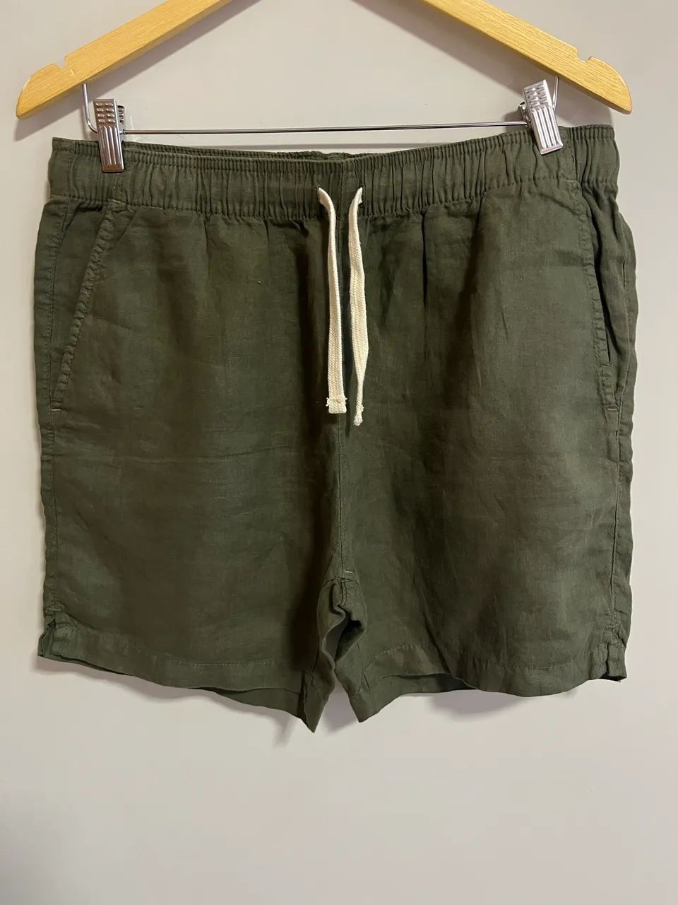 Short puro linho píer Foxton 
