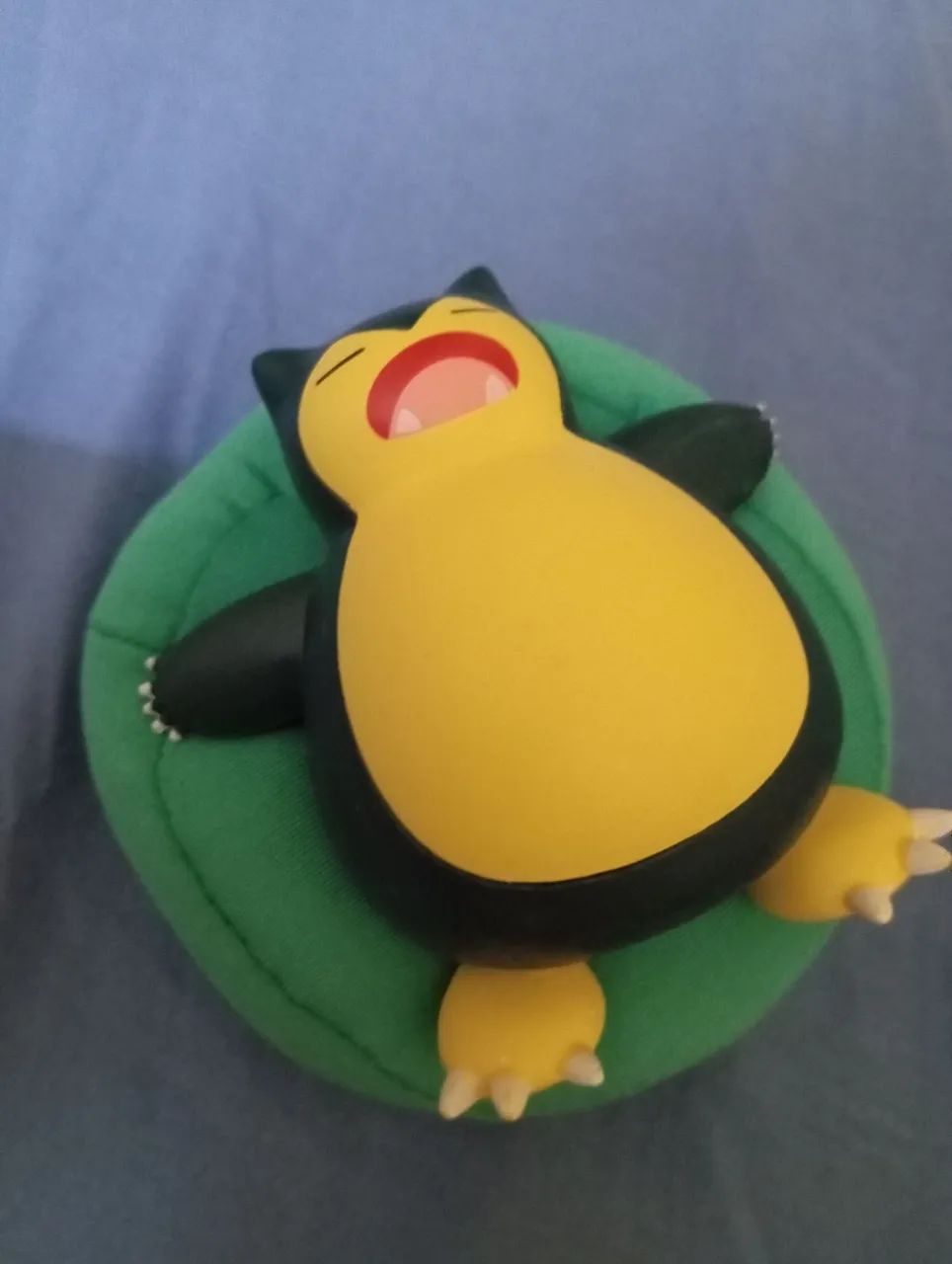 Boneco Action Figure Pokemon Snorlax Dormindo na Almofada - Foto 2