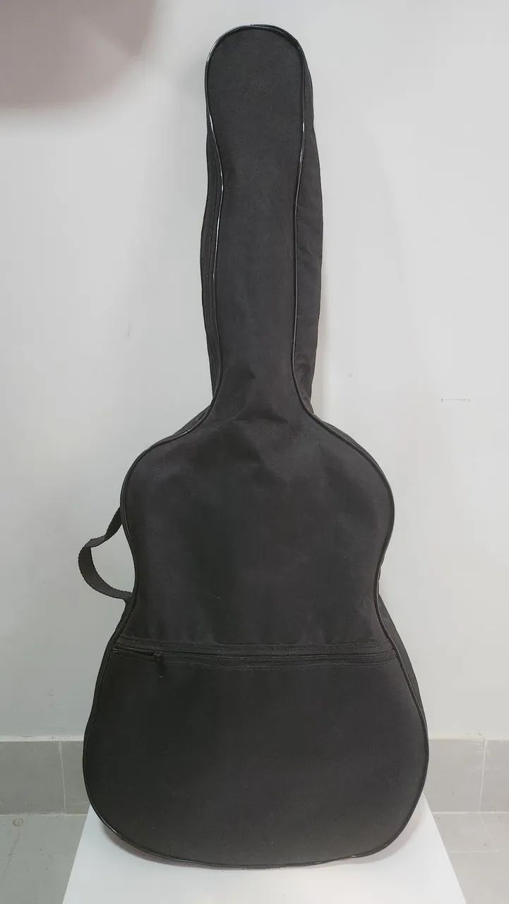 Violão Memphis Nylon Clássico com Capa - Ótimo Estado - Foto 5