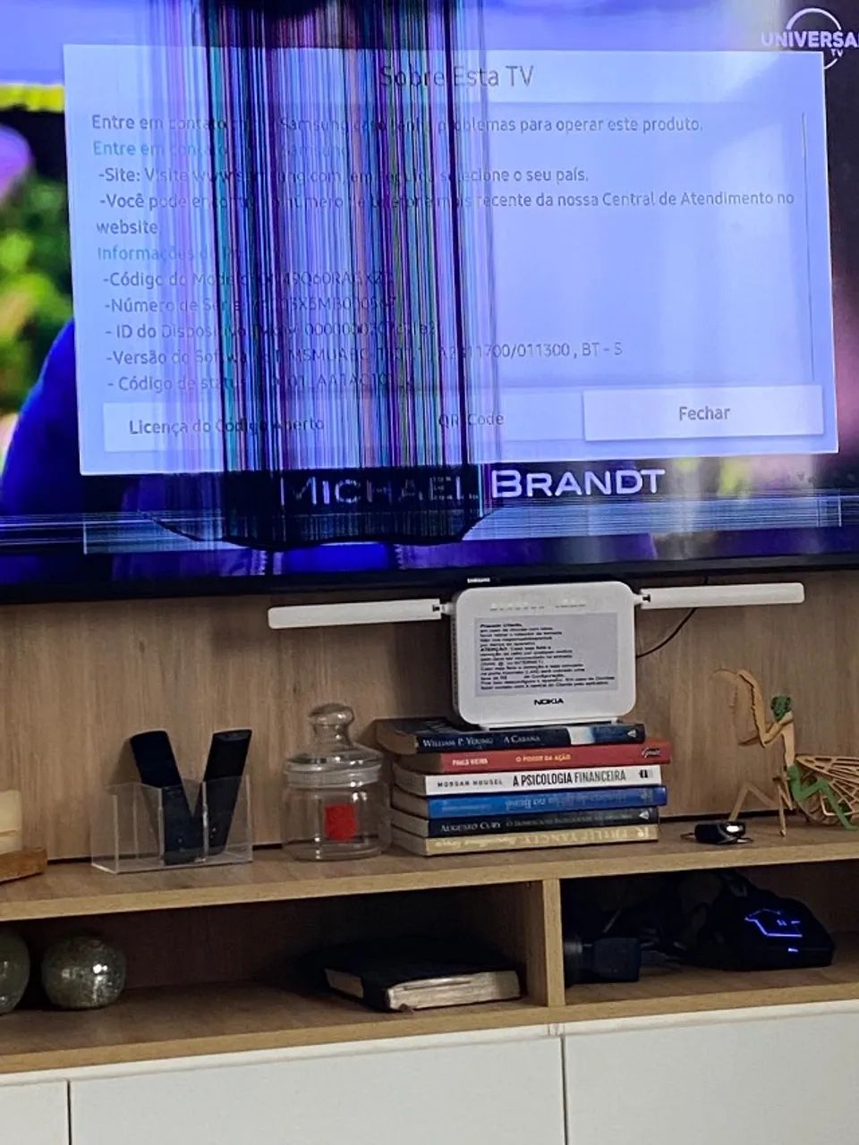 Tv Samsung 50? com tela quebrada - Foto 4