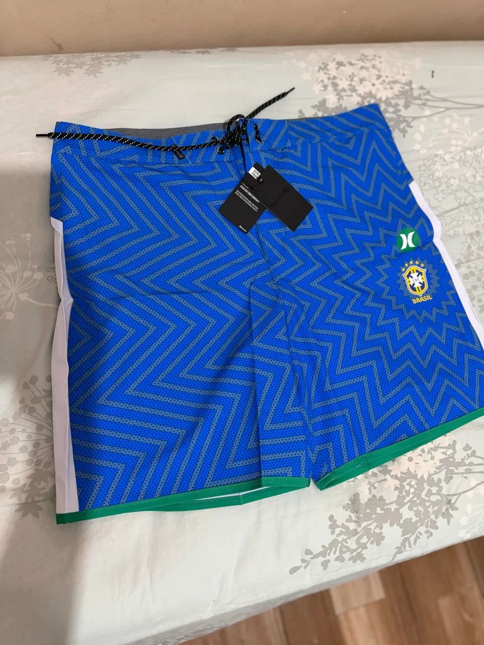 Bermuda hurley seleção brasileira  - Foto 4