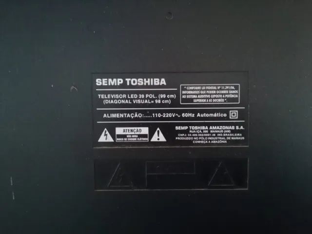 TV Semp Toshiba (STi) 43 polegadas + Chromecast - Foto 4