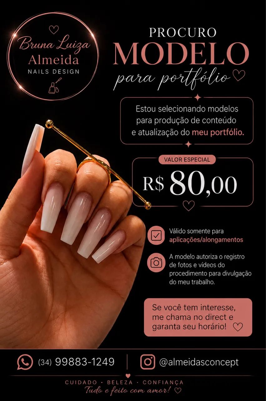 Modelo de unha 